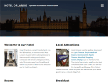 Tablet Screenshot of hotelorlando.co.uk